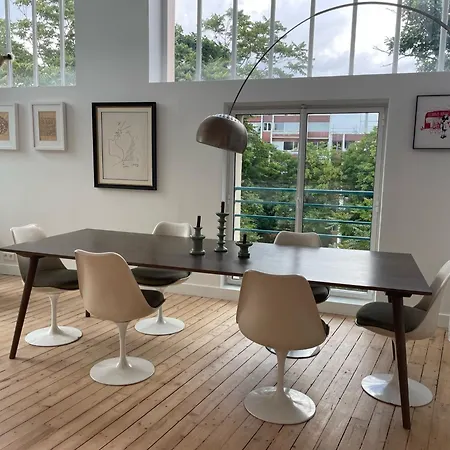 Atelier D'artiste, Vue Tour Eiffel Paris